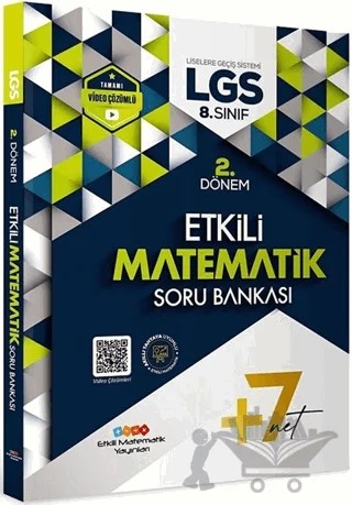 8. Sınıf LGS Matematik 2. Dönem Soru Bankası – Kolektif – Etkili Matematik Yayınları kitap kapağı