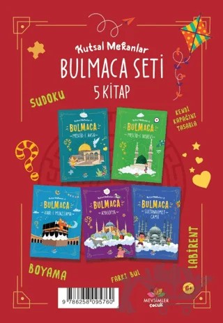 Kutsal Mekanlar Bulmaca (5 Kitap) – Kolektif – Mevsimler Kitap kitap kapağı