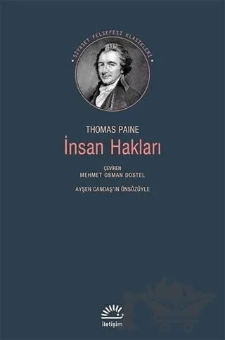 İnsan Hakları – Thomas Paine – İletişim Yayınevi kitap kapağı
