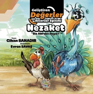 Nezaket - Biz Akraba mıyız? – Cihan Bahadır – Parmak Çocuk Yayınları kitap kapağı