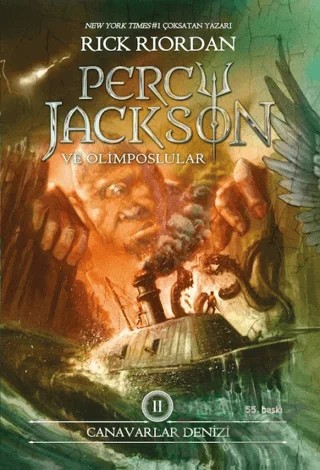 Canavarlar Denizi – Rick Riordan – Doğan Egmont Yayıncılık kitap kapağı