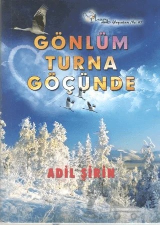 Gönlüm Turna Göçünde – Adil Şirin – Kültür Ajans Yayınları kitap kapağı