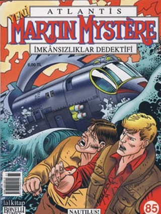 Yeni Martin Mystere Sayı: 85 Nautilus! – Lal Kitap kitap kapağı