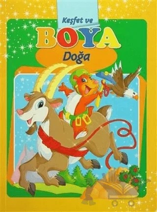 Doğa - Keşfet ve Boya – Kolektif – Revzen Kitap kitap kapağı