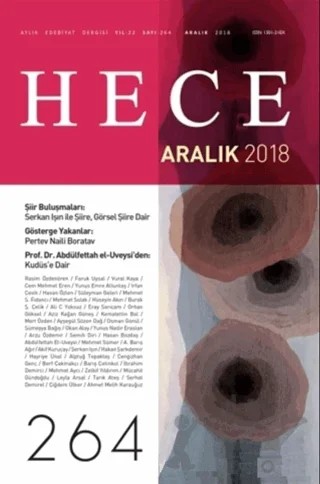 Hece Aylık Edebiyat Dergisi Yıl: 22 Sayı: 264 Aralık 2018 – Hece Dergisi kitap kapağı