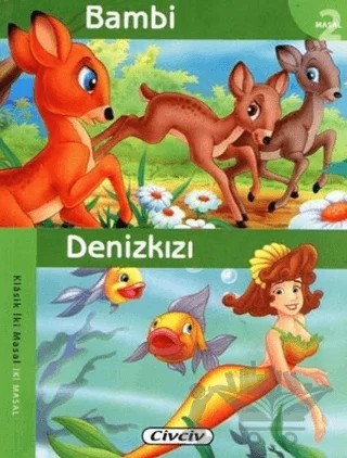 Bambi - Denizkızı – Kolektif – Çiçek Yayıncılık kitap kapağı