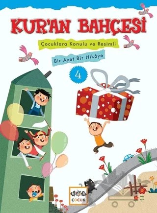 Kur'an Bahçesi 4 – Rıza Şemseddin – Nar Çocuk kitap kapağı