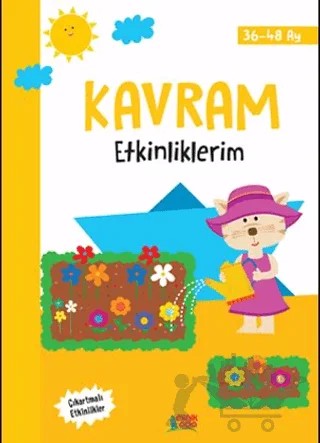 Kavram Etkinliklerim (36-48 Ay) – Kolektif – Minik Ada kitap kapağı