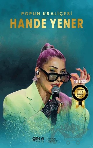 Popun Kraliçesi Hande Yener – Ada Gökce – Gece Kitaplığı kitap kapağı