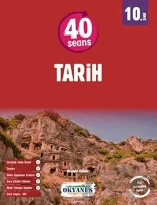 10. Sınıf 40 Seans Tarih – Hüseyin Gündüz – Okyanus Yayınları kitap kapağı