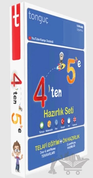 4'ten 5'e Hazırlık Seti – Kolektif – Tonguç Akademi kitap kapağı