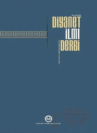 Diyanet İlmi Dergi – Diyanet İşleri Başkanlığı kitap kapağı