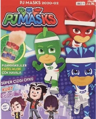 Pj Masks 2020-02 – Doğan Egmont Yayıncılık kitap kapağı