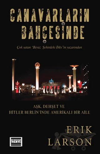 Canavarların Bahçesinde – Erik Larson – Hemen Kitap kitap kapağı