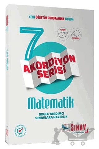 7. Sınıf Akordiyon Serisi Matematik – Kolektif – Sınav Yayınları kitap kapağı