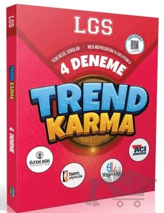 Trend Karma LGS 4 Deneme – Kollektif – Liderler Karması Yayınları kitap kapağı