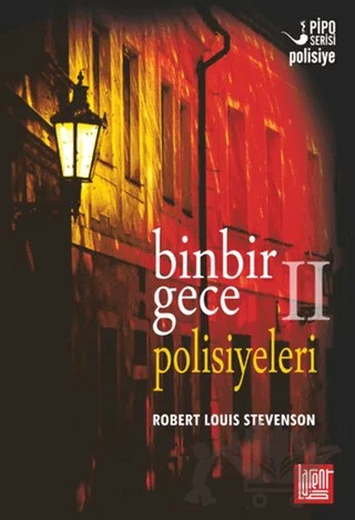 Binbir Gece Polisiyeleri - 2 – Robert Louıs Stevenson – Labirent Yayınları kitap kapağı