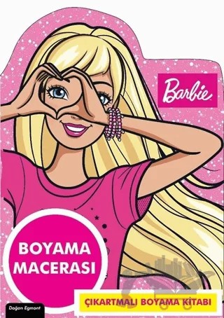 Barbie - Özel Kesimli Boyama Macerası – Kolektif – Doğan Egmont Yayıncılık kitap kapağı