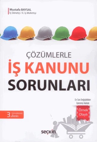 İş Kanunu Sorunları – Mustafa Baysal – Seçkin Yayıncılık kitap kapağı