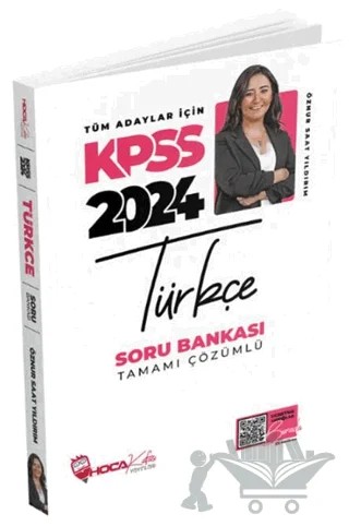 2024 KPSS Türkçe Soru Bankası Çözümlü – Öznur Saat Yıldırım – Hoca Kafası Yayınları kitap kapağı