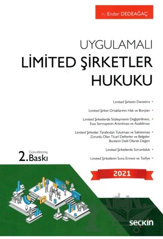 Limited Şirketler Hukuku – Ender Dedeağaç – Seçkin Yayıncılık kitap kapağı