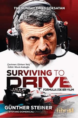 Surviving to Drive – Günther Steiner – Fihrist Kitap kitap kapağı