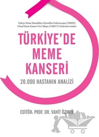 Türkiye'de Meme Kanseri – Vahit Özmen – Cinius Yayınları kitap kapağı