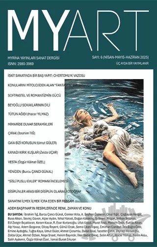 MYART: Myrina Yayınları Sanat Dergisi Sayı 6 – Myrina Yayınları kitap kapağı