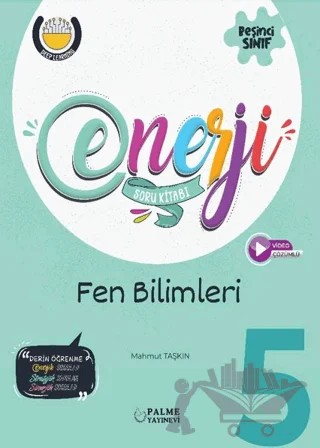 5. Sınıf Enerji Fen Bilimleri Soru Kitabı – Mahmut Taşkın – Palme Yayınları kitap kapağı