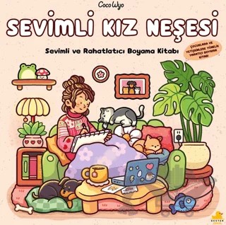 Sevimli Kız Neşesi – Coco Wyo – Destek Yayınları kitap kapağı
