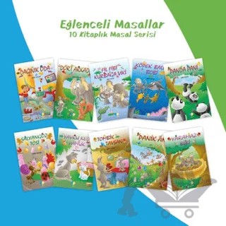 Eğlenceli Masallar Serisi 1. Sınıf – Kolektif – Mor Elma Yayıncılık kitap kapağı
