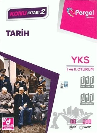 TYT - AYT Tarih Konu Anlatım 2 – Kolektif – Pergel Yayınları kitap kapağı