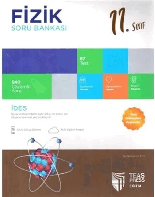 11. Sınıf İdes Fizik Soru Bankası – Kolektif – Teas Press kitap kapağı