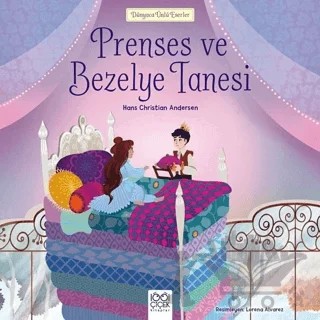 Prenses ve Bezelye Tanesi – Hans Chrıstıan Andersen – 1001 Çiçek Kitaplar kitap kapağı