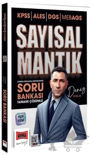 KPSS ALES DGS MEB-AGS Tamamı Çözümlü Sayısal Mantık Soru Bankası – Deniz Atalay – Yargı Yayınevi kitap kapağı