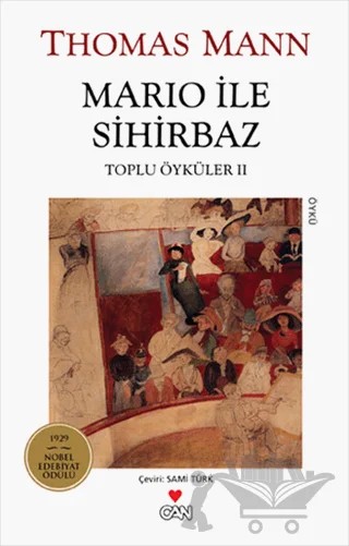 Mario ile Sihirbaz – Thomas Mann – Can Yayınları kitap kapağı
