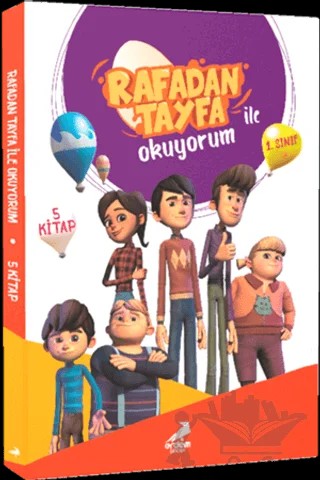 Rafadan Tayfa ile Okuyorum Seti (5 Kitap Takım) – Kolektif – Erdem Çocuk kitap kapağı