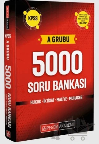 KPSS A Grubu 5000 Soru Bankası – Kolektif – Pegem Akademi Yayıncılık kitap kapağı