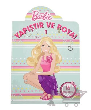 Barbie Yapıştır ve Boya 1 – Kolektif – Doğan Egmont Yayıncılık kitap kapağı