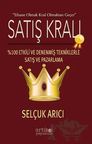 Satış Kralı – Selçuk Arıcı – Artikel Yayıncılık kitap kapağı