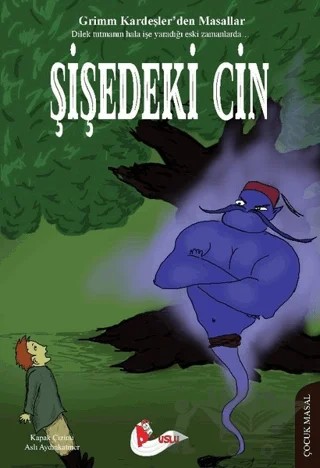 Şişedeki Cin – Grimm Kardeşler – Puslu Yayıncılık kitap kapağı