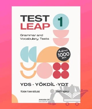 Test Leap – Ümit Işıklı, Tijen Tan Gülse – Ankara Dil Akademisi kitap kapağı