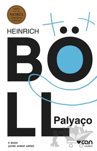 Palyaço – Heinrich Böll – Can Yayınları kitap kapağı
