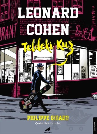 Leonard Cohen – Philippe Girard – Kara Karga Yayınları kitap kapağı