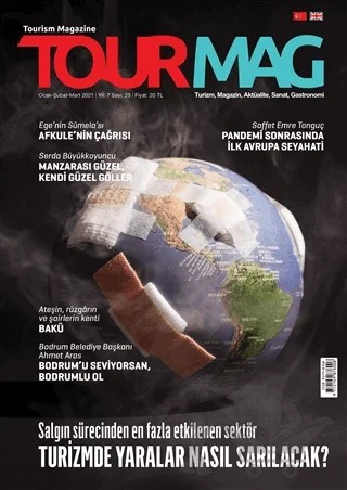 TOURMAG Turizm Dergisi Sayı:25 Ocak-Şubat-Mart 2021 – TOURMAG Turizm Dergisi Yayınları kitap kapağı