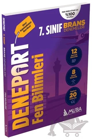 7. Sınıf Deneport Fen Bilimleri Branş Denemesi – Kolektif – Muba Yayınları kitap kapağı