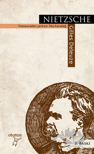 Nietzsche – Gilles Deleuze – Otonom Yayıncılık kitap kapağı