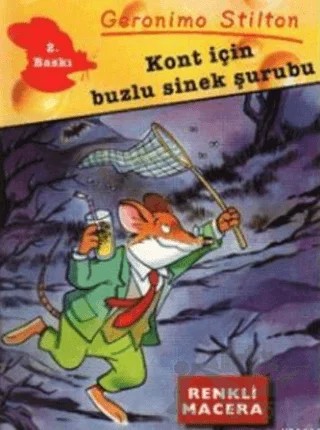 Kont İçin Buzlu Sinek Şurubu – Geronimo Stilton – Doğan Egmont Yayıncılık kitap kapağı
