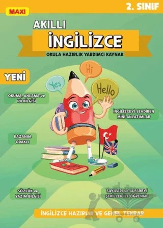 2. Sınıf Akıllı İngilizce – Kolektif – Maxi Yayıncılık kitap kapağı