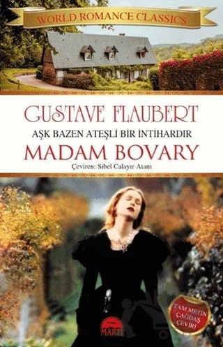 Madam Bovary – Gustave Flaubert – Martı Yayınları kitap kapağı
